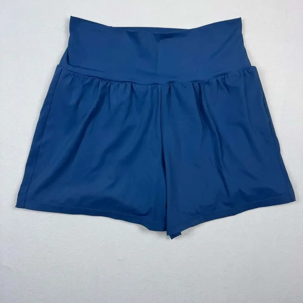 Halara High-Waisted Flowy Athletic Running Shorts with Pockets